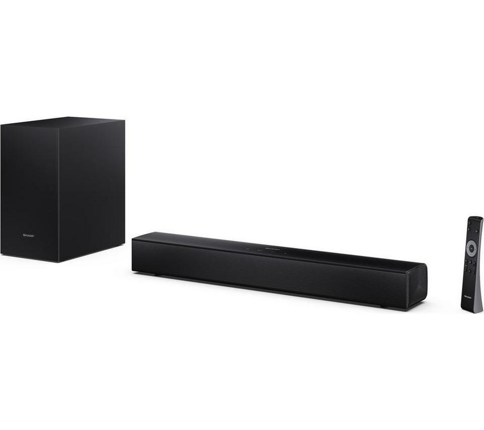 SHARP HT-SBW121K 2.1 Wireless Compact Sound Bar