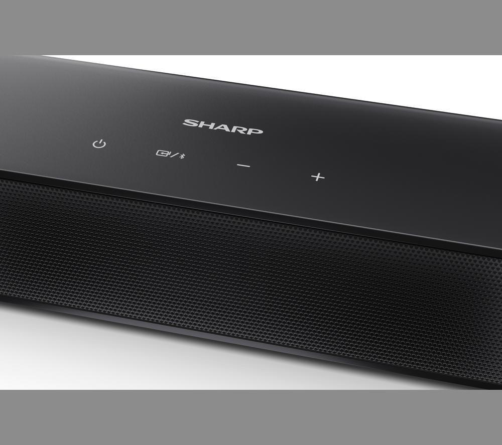 SHARP HT-SBW121K 2.1 Wireless Compact Sound Bar image number 11 of 12