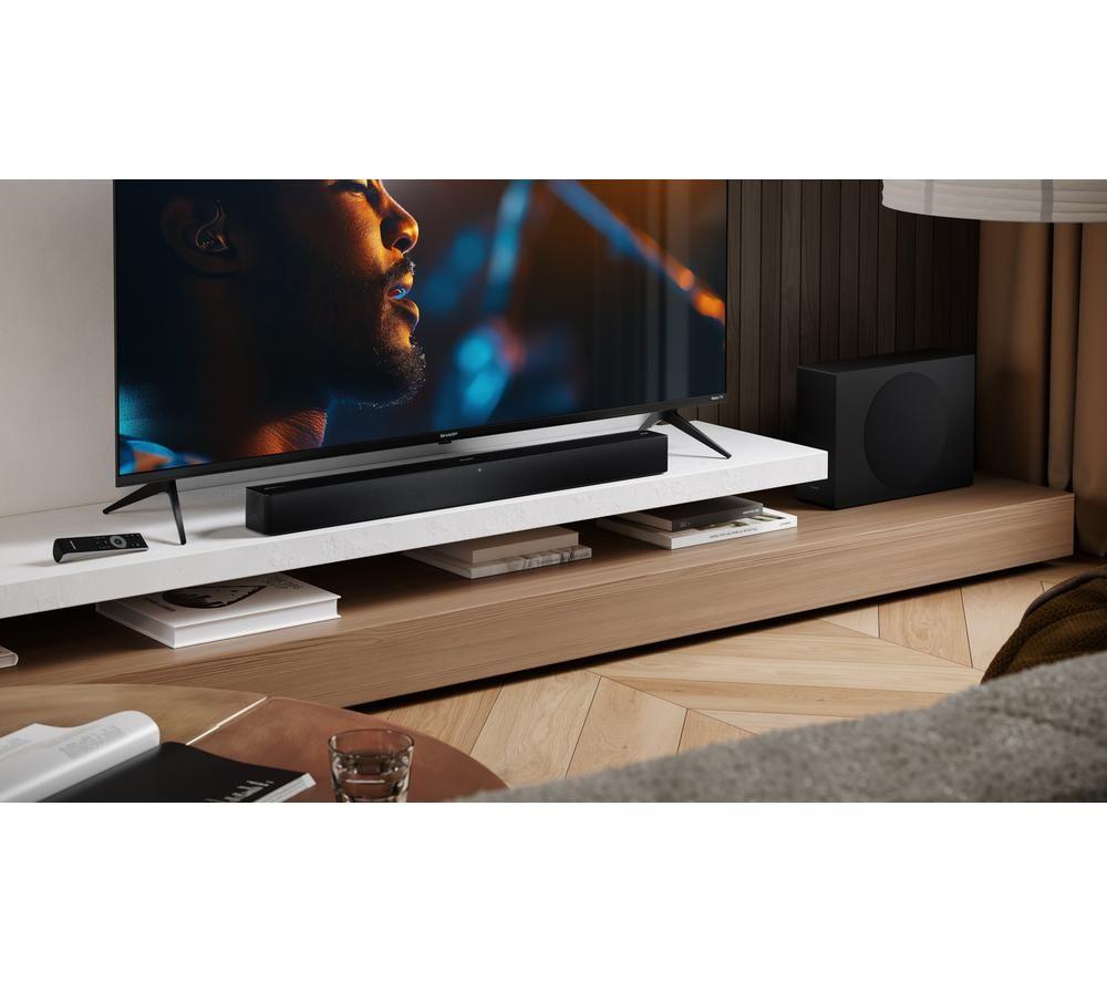 SHARP HT-SBW310 2.1 Sound Bar with Dolby Atmos & DTS Virtual:X image number 6 of 9