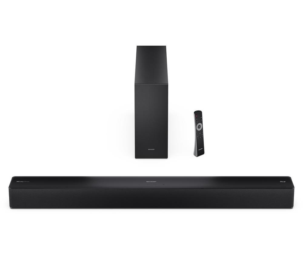 SHARP HT-SBW310 2.1 Sound Bar with Dolby Atmos & DTS Virtual:X image number 8 of 9