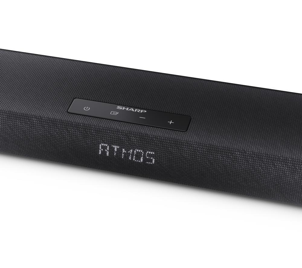 SHARP HT-SBW320 2.1 Sound Bar with Dolby Atmos & DTS Virtual:X image number 2 of 10