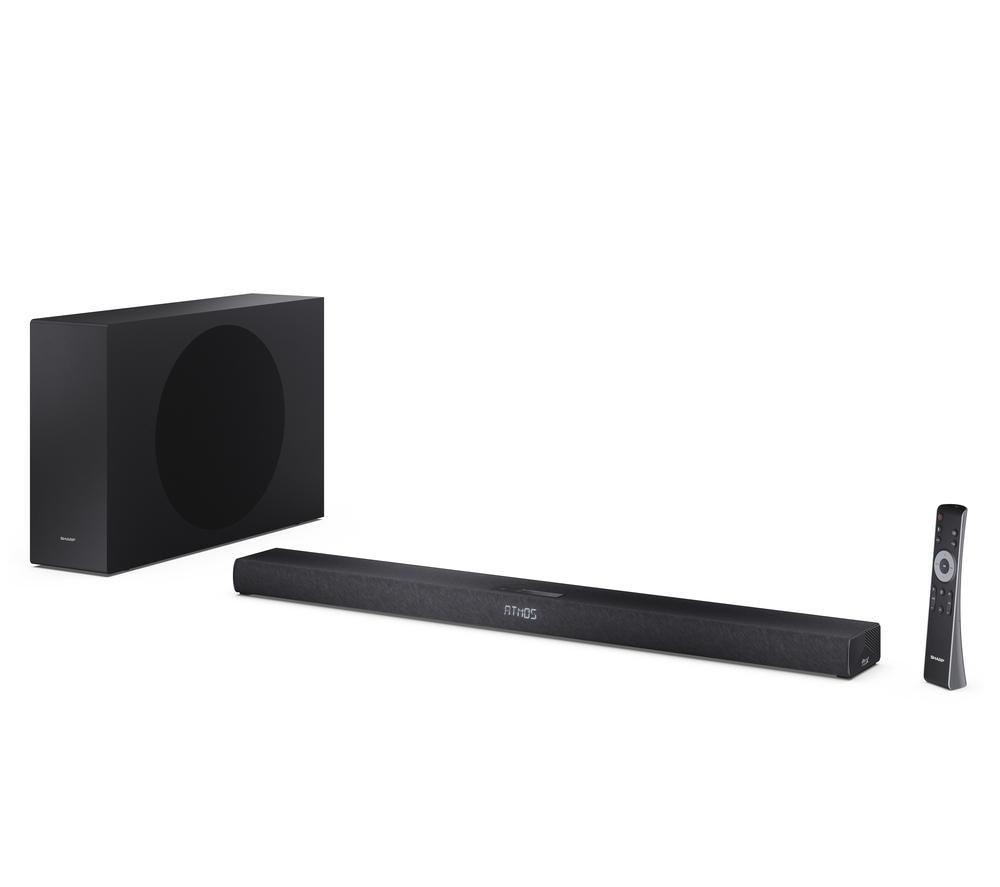 SHARP HT-SBW320 2.1 Sound Bar with Dolby Atmos & DTS Virtual:X image number 8 of 10