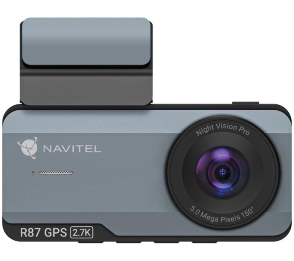NAVITEL R87 GPS 2.7K Front Dash Cam - Grey & Black image number 3 of 8