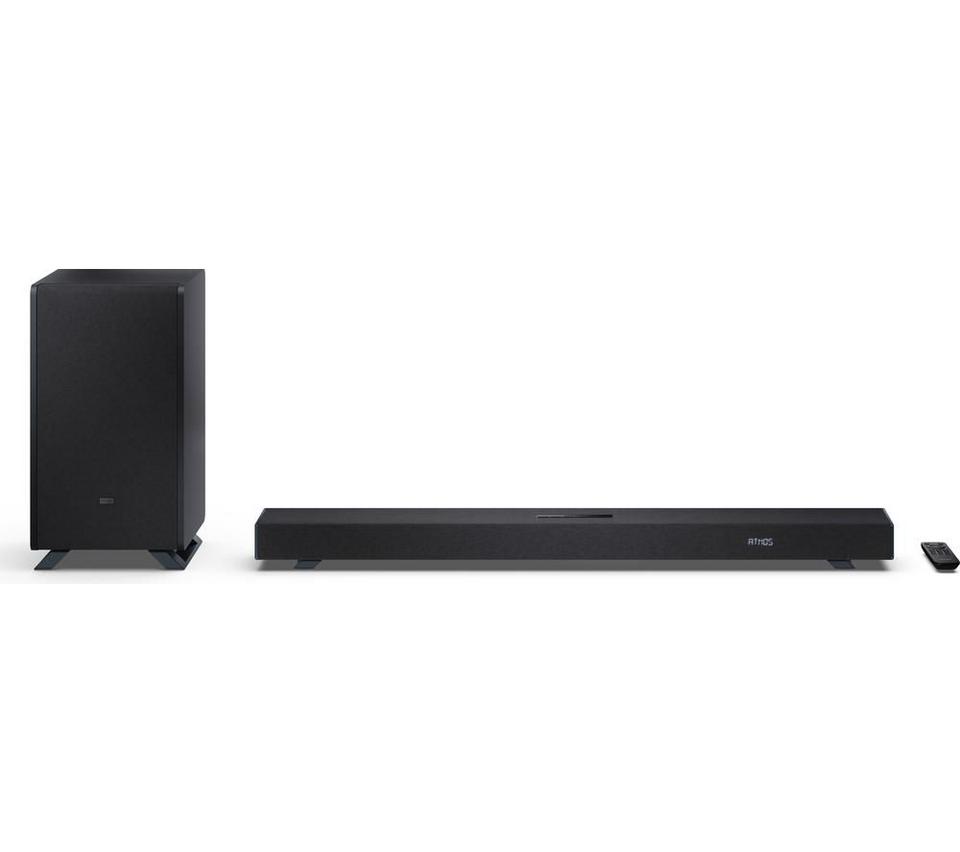 SHARP Q HT-SBW53121 3.1.2 Wireless Soundbar with Dolby Atmos & DTS:X - Black