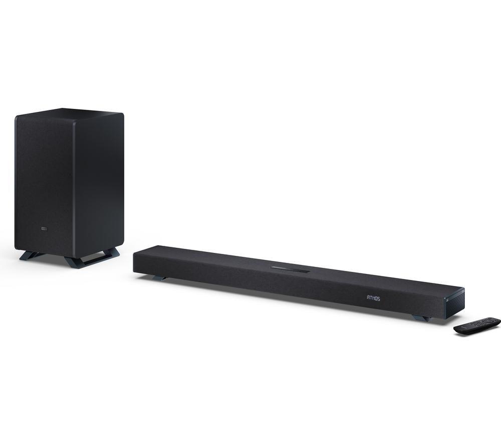 SHARP Q HT-SBW53121 3.1.2 Wireless Soundbar with Dolby Atmos & DTS:X - Black image number 3 of 12