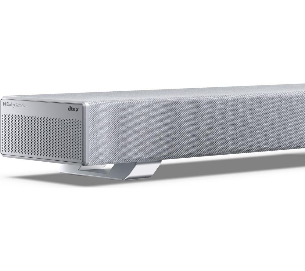 SHARP Q HT-SBW53121 3.1.2 Wireless Sound Bar with Dolby Atmos & DTS:X - Silver image number 6 of 13
