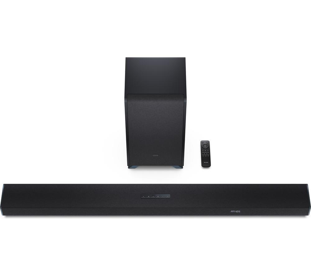 SHARP Q HT-SBW55121 5.1.2 Wireless Sound Bar with Dolby Atmos & DTS:X - Black image number 13 of 13