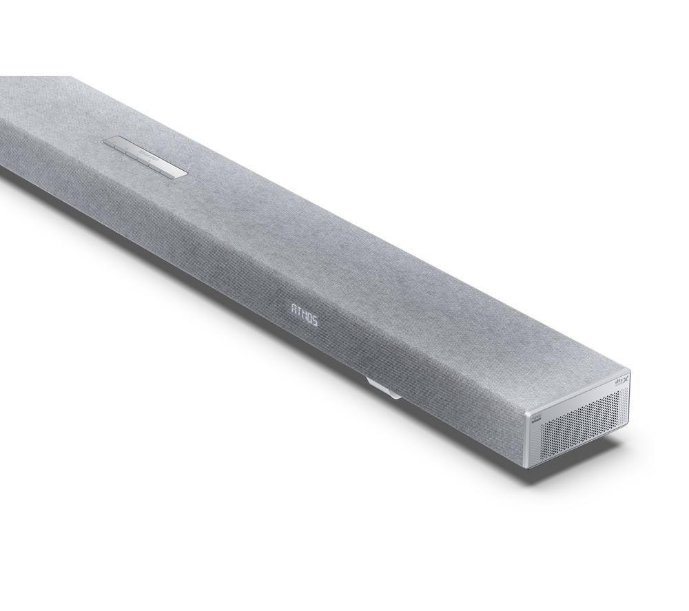 SHARP Q HT-SBW55121 5.1.2 Wireless Sound Bar with Dolby Atmos & DTS:X - Silver image number 3 of 13