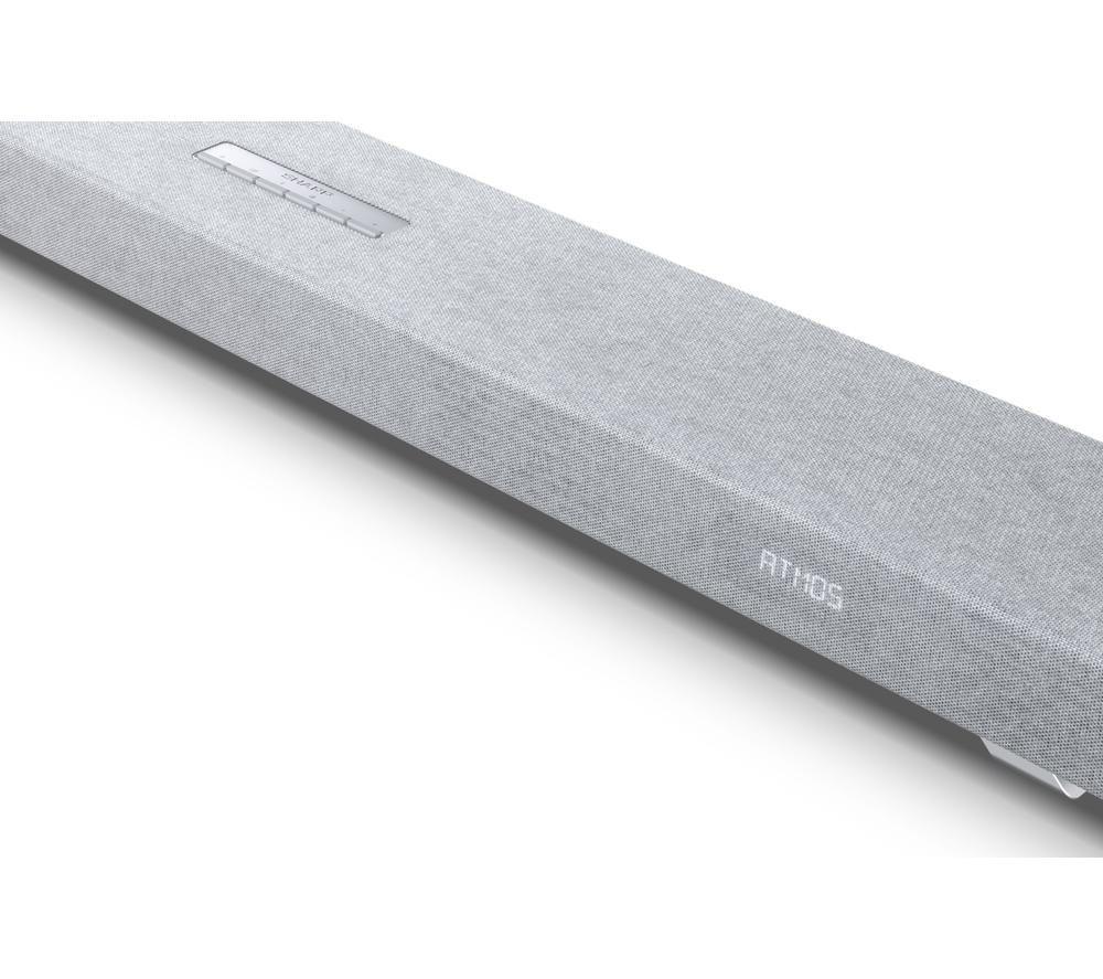 SHARP Q HT-SBW55121 5.1.2 Wireless Sound Bar with Dolby Atmos & DTS:X - Silver image number 4 of 13