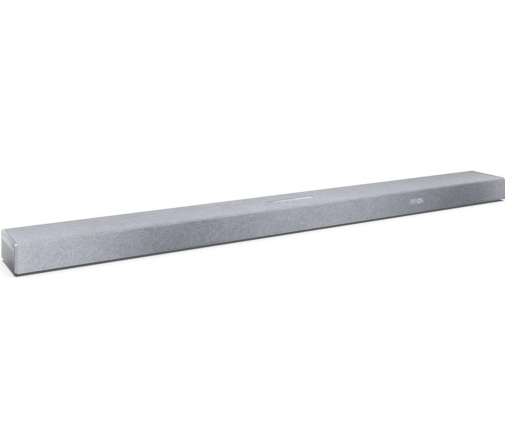 SHARP Q HT-SBW55121 5.1.2 Wireless Sound Bar with Dolby Atmos & DTS:X - Silver image number 7 of 13