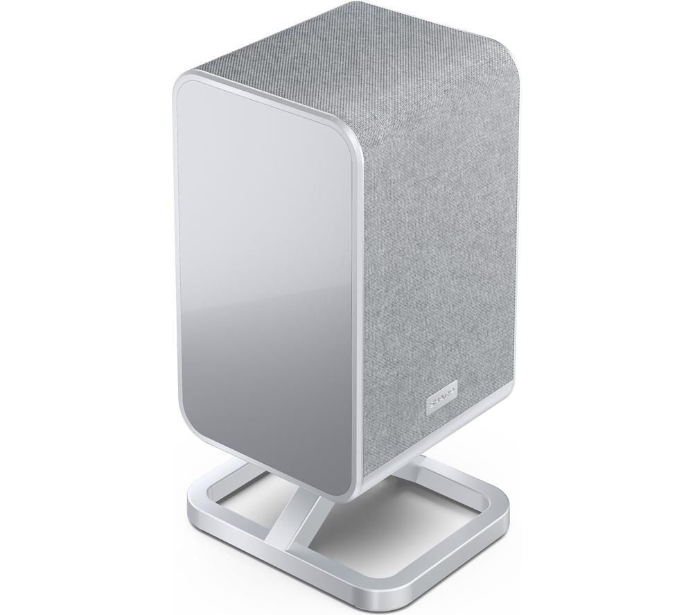 SHARP Q 2.0.2 Wireless Rear Surround Speakers - Satin Silver image number 3 of 7
