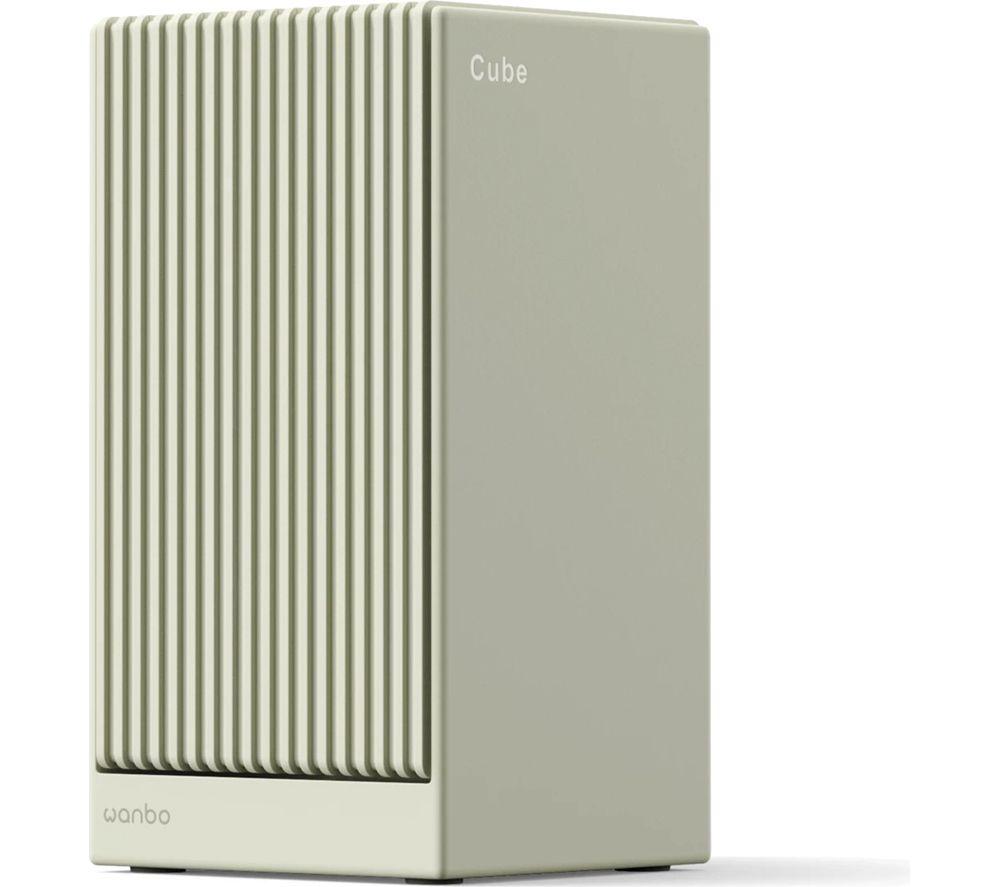 WANBO Cube 2 Pro Smart Full HD Home Cinema Projector - Beige Green image number 3 of 3
