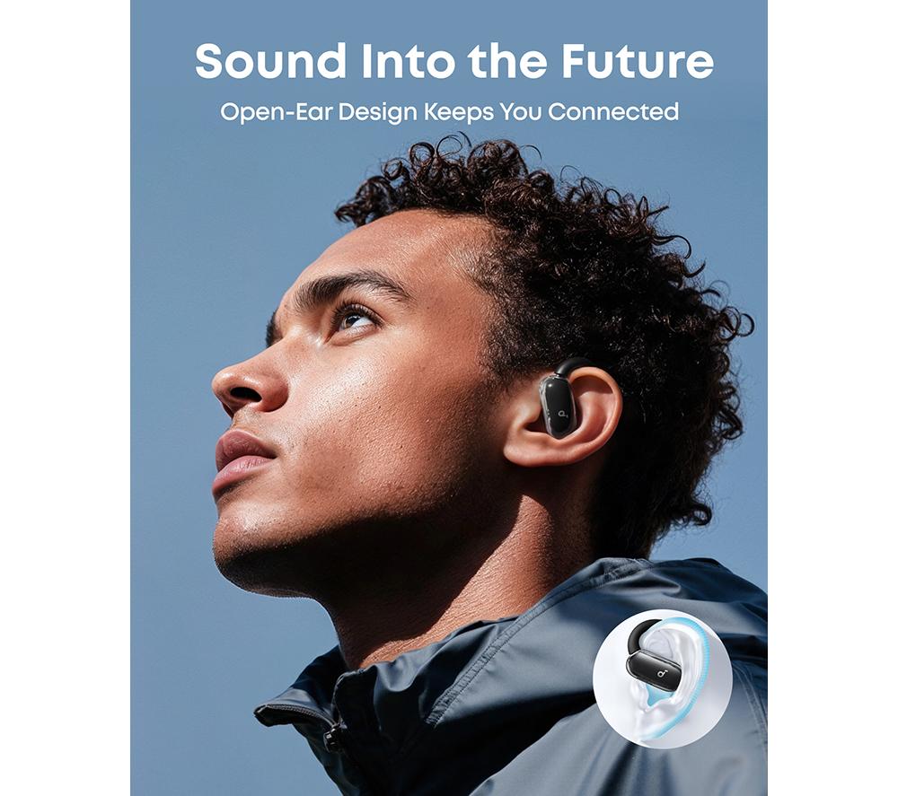 SOUNDCORE V40i Wireless Bluetooth Earbuds - Adventurer Black image number 3 of 9