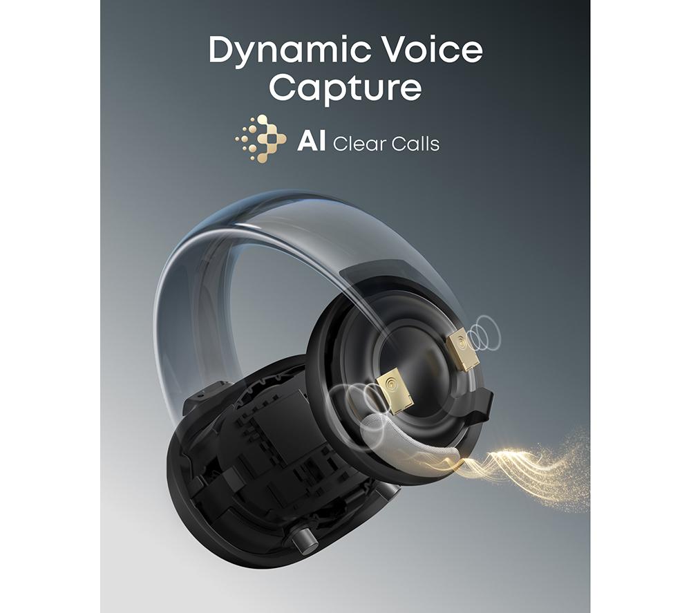 SOUNDCORE AeroClip Wireless Bluetooth Earbuds - Black image number 8 of 10