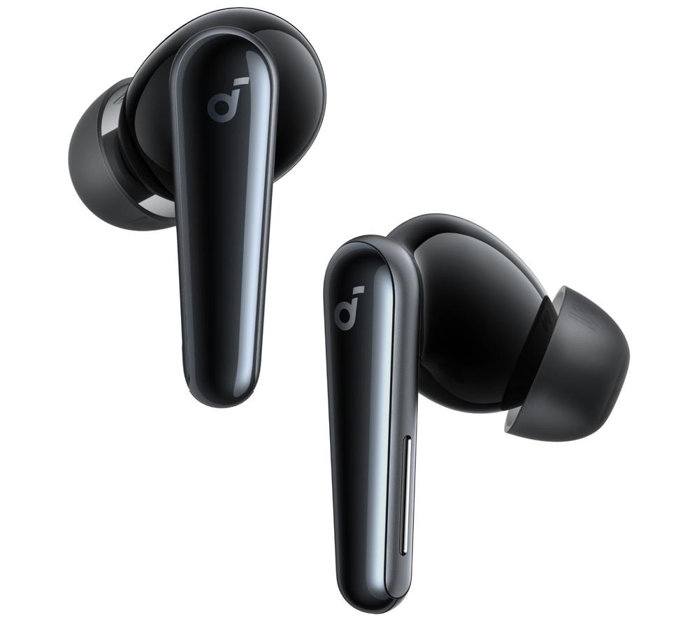 Soundcore Liberty 5 Wireless Bluetooth Noise-Cancelling Earbuds - Black, Black
