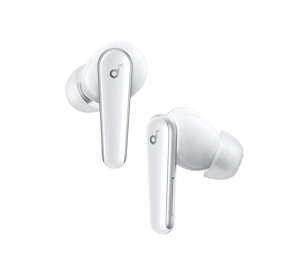 Soundcore Liberty 5 Wireless Bluetooth Noise-Cancelling Earbuds - White, White