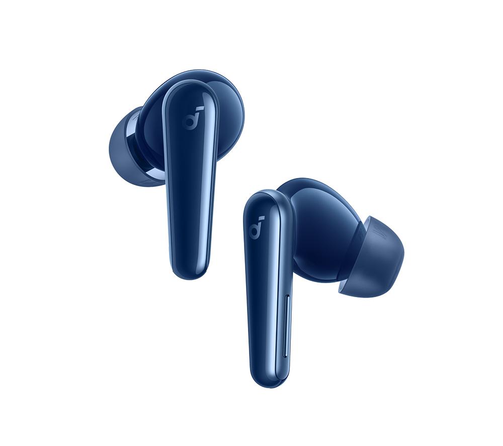 Soundcore Liberty 5 Wireless Bluetooth Noise-Cancelling Earbuds - Navy Blue, Blue