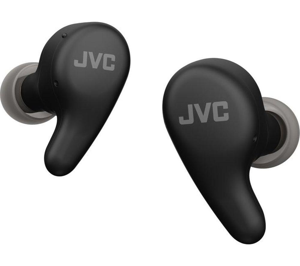 Jvc Ha-A23t-B Wireless Bluetooth Noise-Cancelling Earbuds - Black, Black