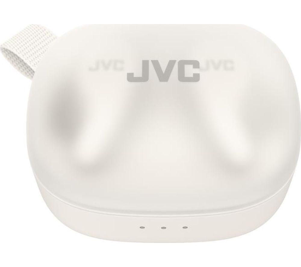 JVC HA-A23T-W Wireless Bluetooth Noise-Cancelling Earbuds - White image number 4 of 5