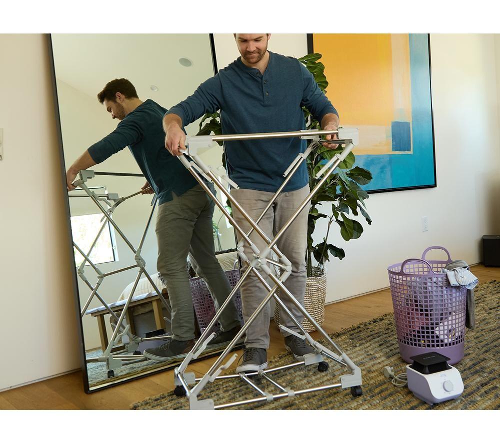 SPRING & SPRUCE Rapid Dry Master Heated Clothes Airer image number 12 of 12