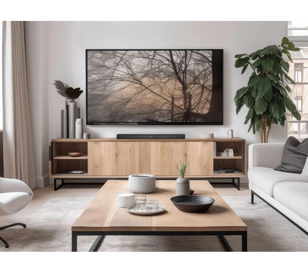 DENON DHT-S218 All‑in‑One Sound Bar with Dolby Atmos - Black image number 7 of 7