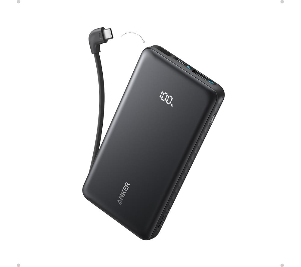 Anker Zolo 10000 Mah 22.5 W Portable Power Bank - Black, Black