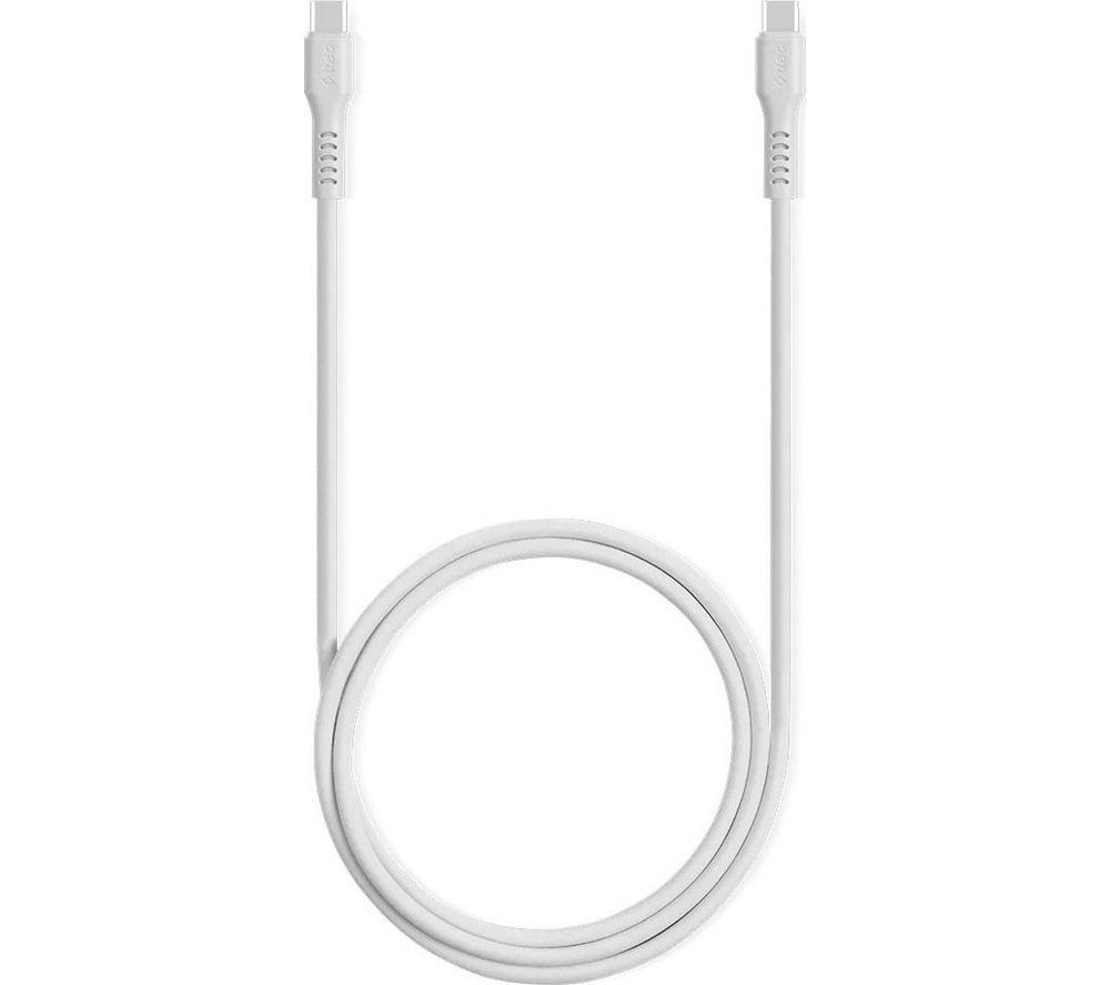 TTEC USB-C to USB-C Cable - 1.2 m, White image number 3 of 5