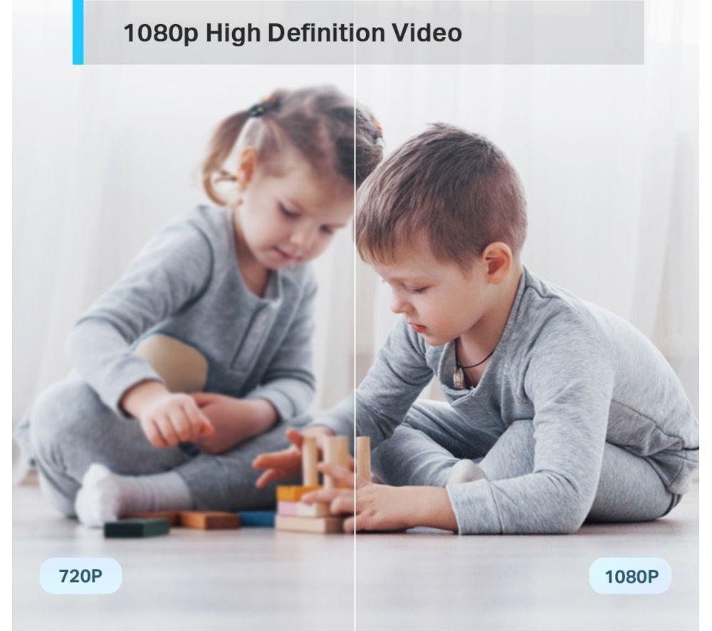 TP-LINK Tapo D230S1 2K 5 MP WiFi Video Doorbell with Chime & C200 Full HD 1080p WiFi Security Camera Bundle image number 10 of 10