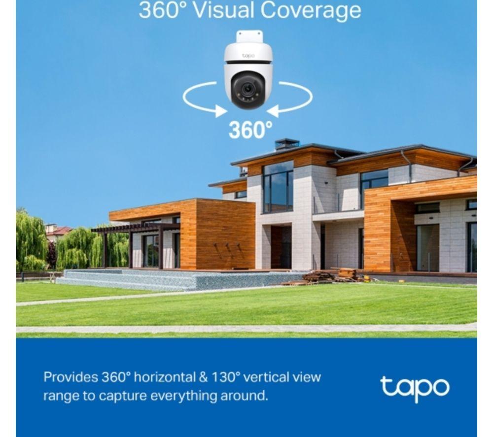 TP-LINK Tapo D210 2K 3 MP WiFi Video Doorbell with Chime & C510W 2K WiFi Security Camera Bundle image number 12 of 15