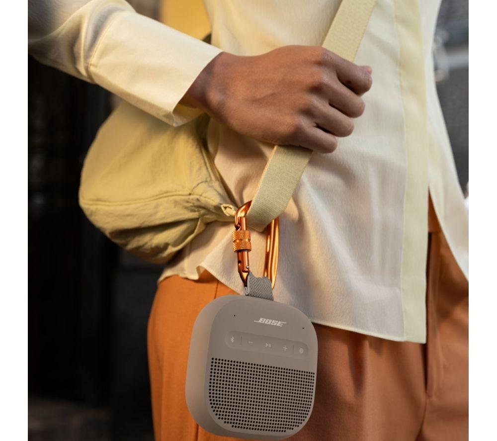 BOSE SoundLink Micro (2nd Gen) Portable Bluetooth Speaker - Sandstone image number 7 of 7