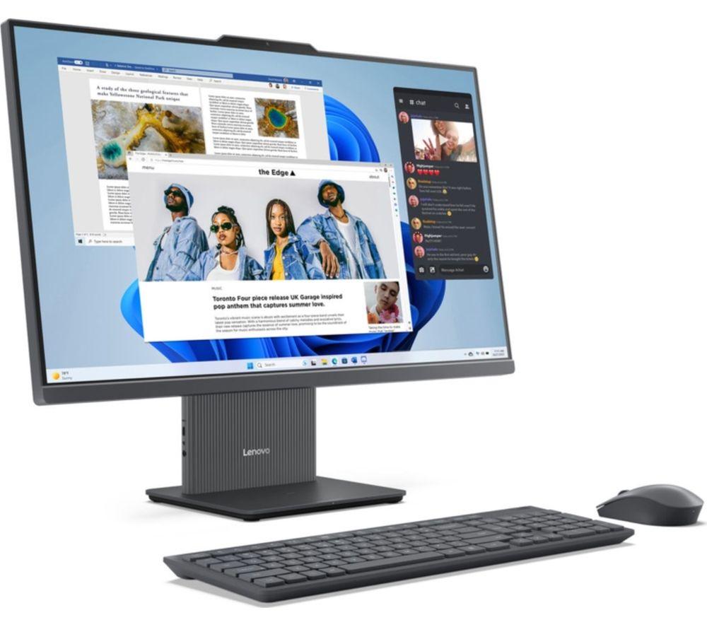 LENOVO IdeaCentre AIO 27inch All-in-One PC - Intel®Core  i7, 1 TB SSD, Luna Grey