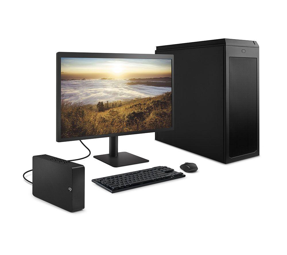 SEAGATE Expansion Desktop External Hard Drive - 24 TB, Black image number 8 of 8