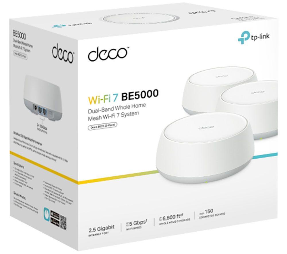 TP-LINK Deco BE25 - BE3600 Whole Home WiFi System - Triple Pack image number 4 of 17