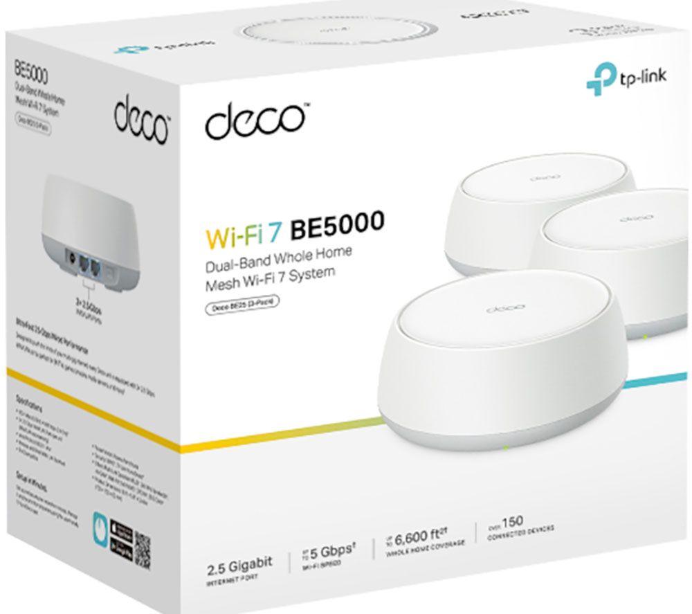 TP-LINK Deco BE25 - BE3600 Whole Home WiFi System - Triple Pack image number 12 of 17