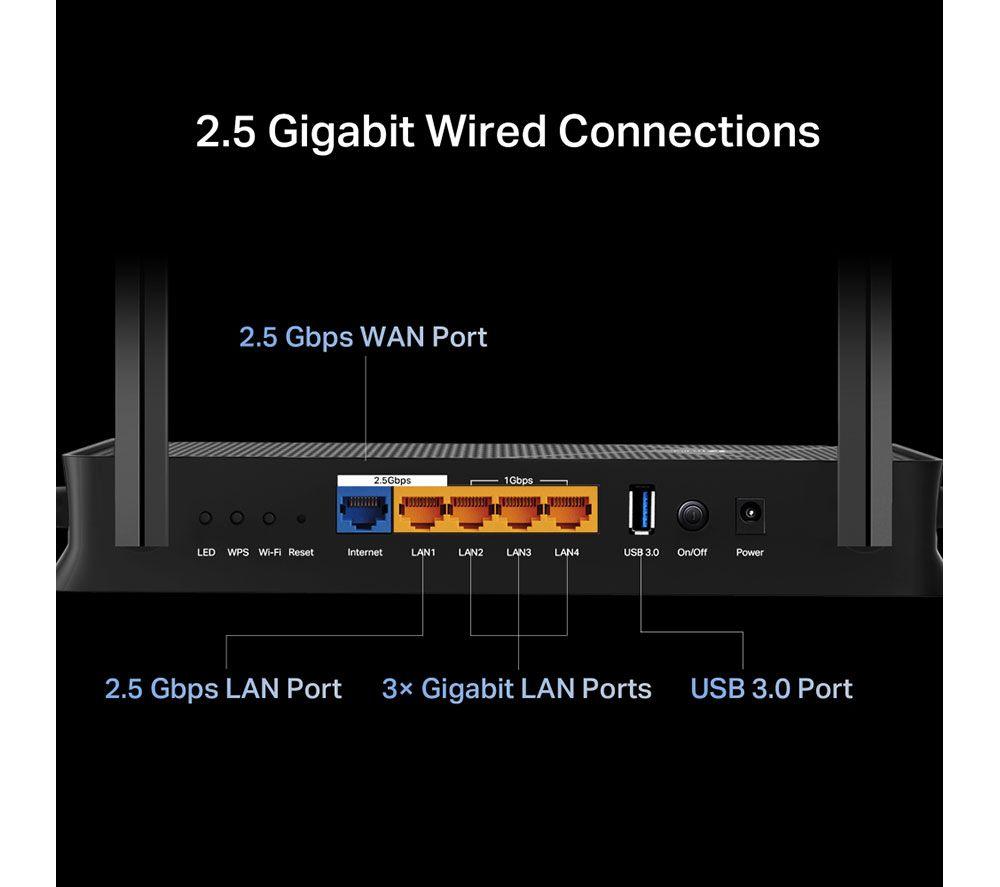 TP-LINK Archer BE230 WiFi Cable & Fibre Router - BE3600, Dual-Band image number 8 of 19