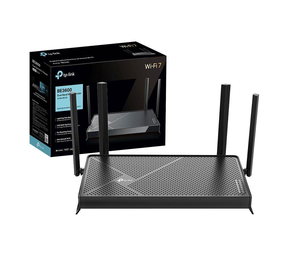 TP-LINK Archer BE230 WiFi Cable & Fibre Router - BE3600, Dual-Band image number 12 of 19