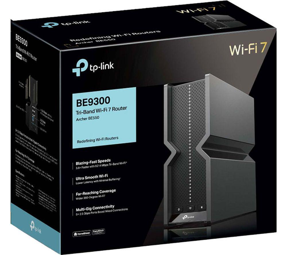 TP-LINK Archer BE550 WiFi 7 Router - BE 9500, Tri-Band image number 7 of 10