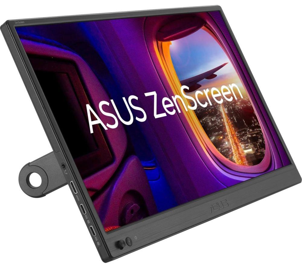ASUS ZenScreen MB169CK Full HD 15.6" IPS LED Portable Monitor - Black image number 3 of 7