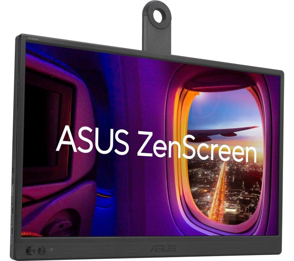 ASUS ZenScreen MB169CK Full HD 15.6" IPS LED Portable Monitor - Black image number 4 of 7