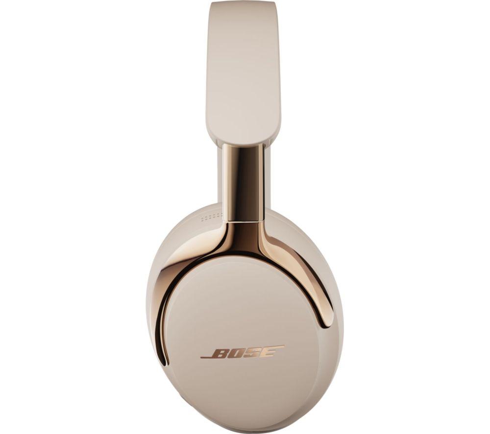 BOSE QuietComfort Ultra (2nd Gen) Wireless Bluetooth Noise-Cancelling Headphones - Driftwood Sand image number 4 of 7