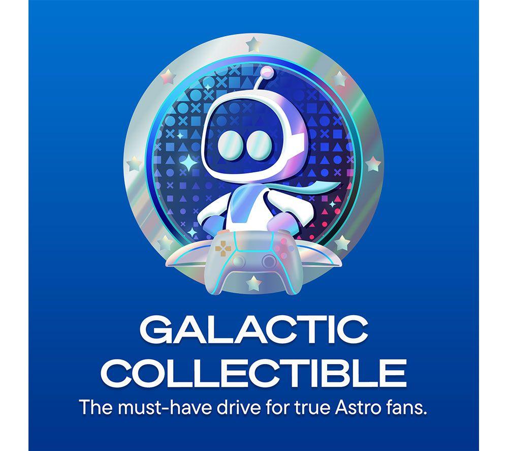 SEAGATE Astro Bot Limited Edition Gaming Hard Drive for PlayStation - 5 TB, White & Blue image number 9 of 19