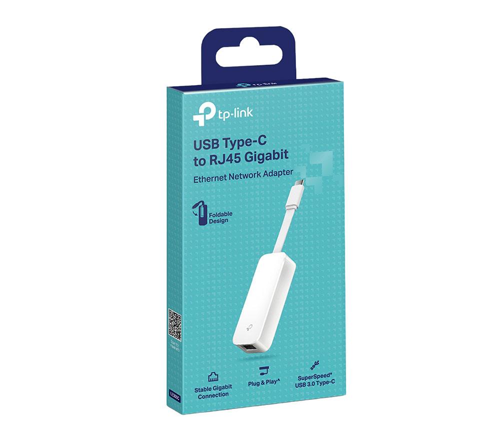 TP-LINK UE300C USB Type-C to RJ45 Gigabit Ethernet Adapter image number 6 of 7