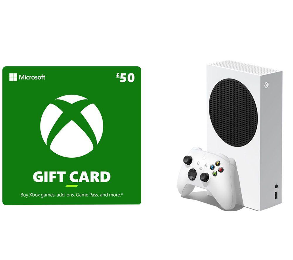 MICROSOFT Xbox Series S (512 GB SSD) & Gift Card (50) Bundle