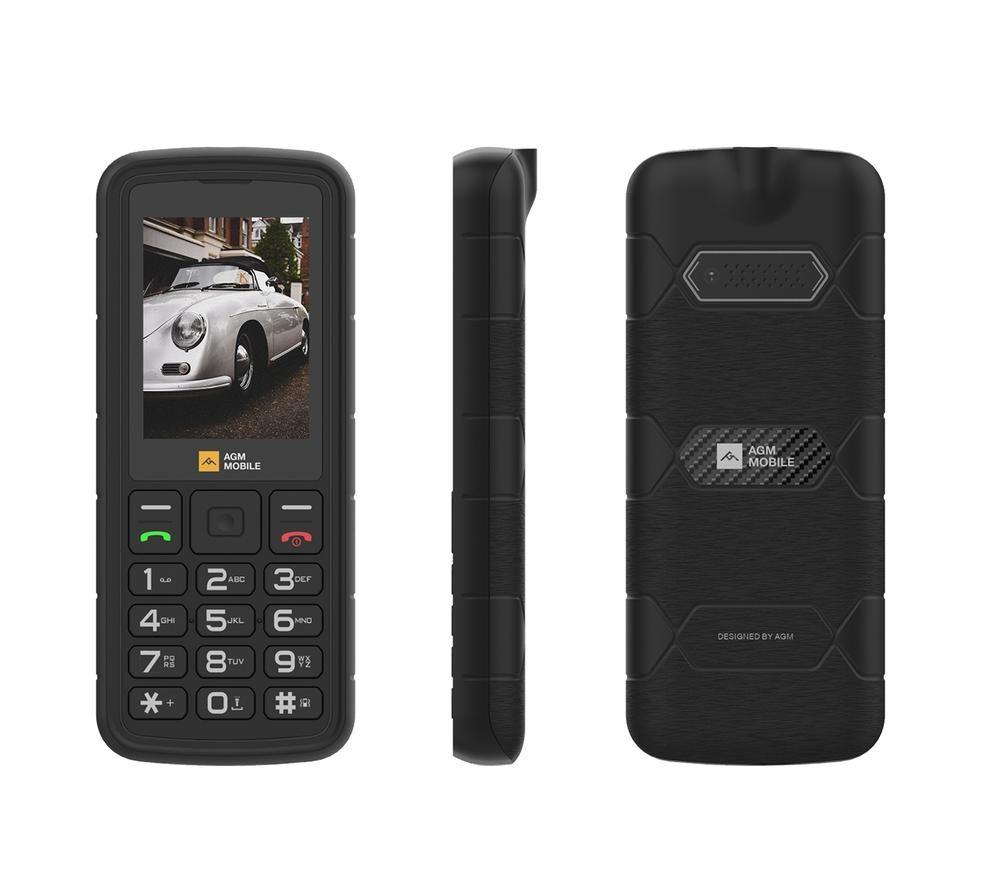 AGM M9 4G Basic Rugged Mobile Phone - 128 MB, Black image number 4 of 6