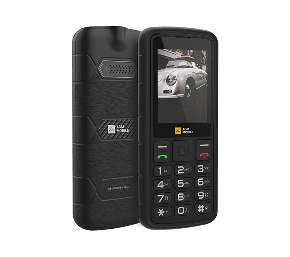 AGM M9 4G Basic Rugged Mobile Phone - 128 MB, Black image number 5 of 6