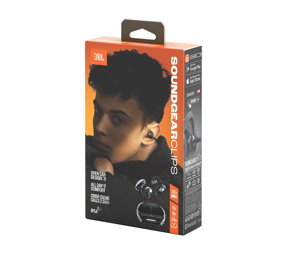 JBL Soundgear Clip Wireless Bluetooth Earbuds - Black image number 13 of 13