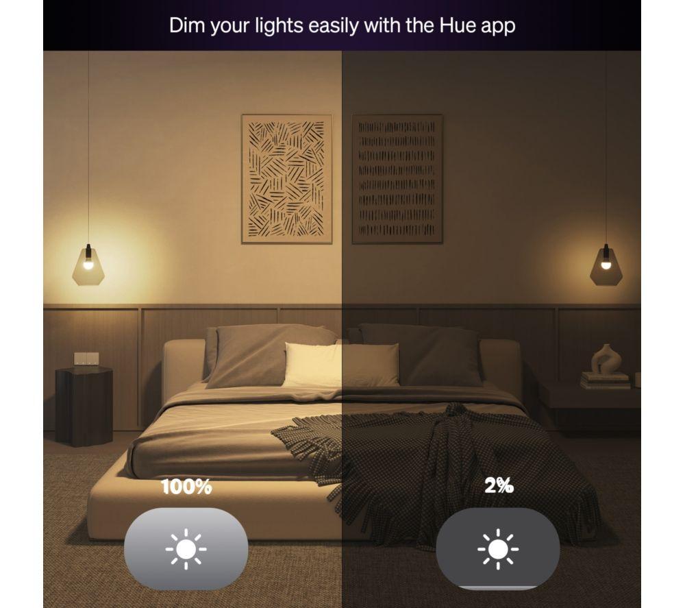 PHILIPS HUE Essential Colour Smart LED Bulb - B22 image number 2 of 5