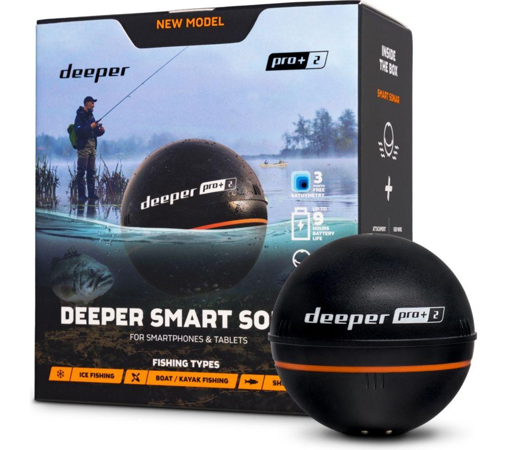 DEEPER Sonar Pro+ 2 Smart Fish Finder - Black image number 2 of 5