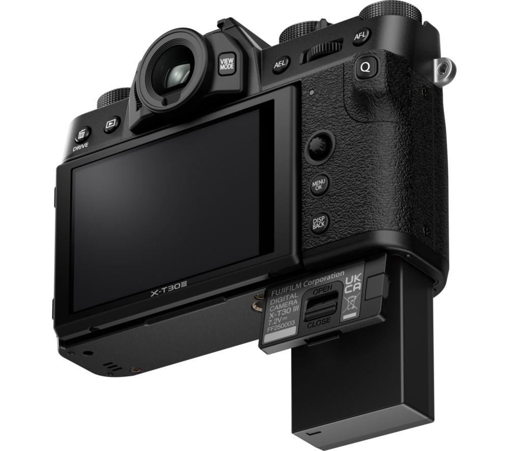 FUJIFILM X-T30 III Mirrorless Camera with FUJINON XC 13-33 mm f/3.5-6.3 OIS Lens - Black image number 7 of 11