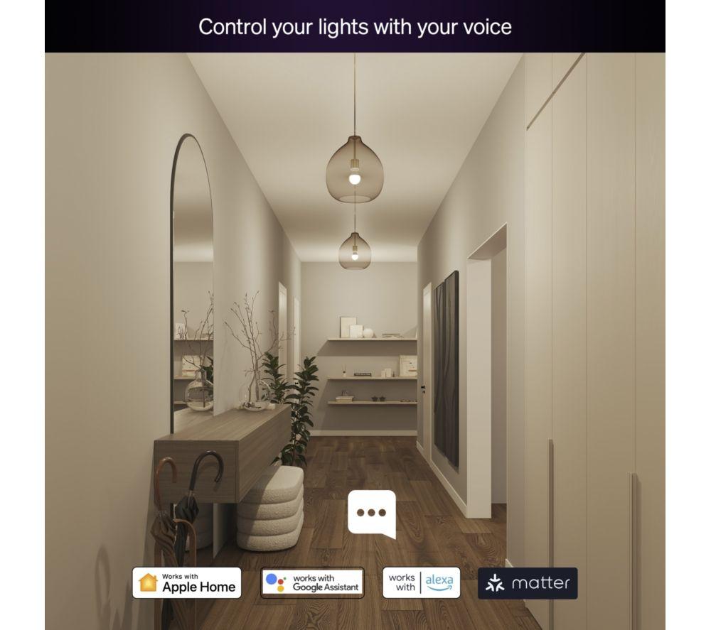 PHILIPS HUE Essential Colour Smart LED Bulb - E27 image number 6 of 9